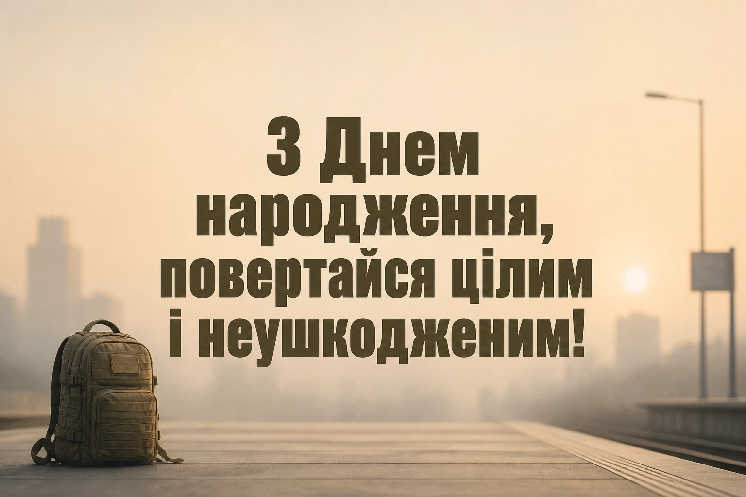 привітання з днем народження військового своїми словами