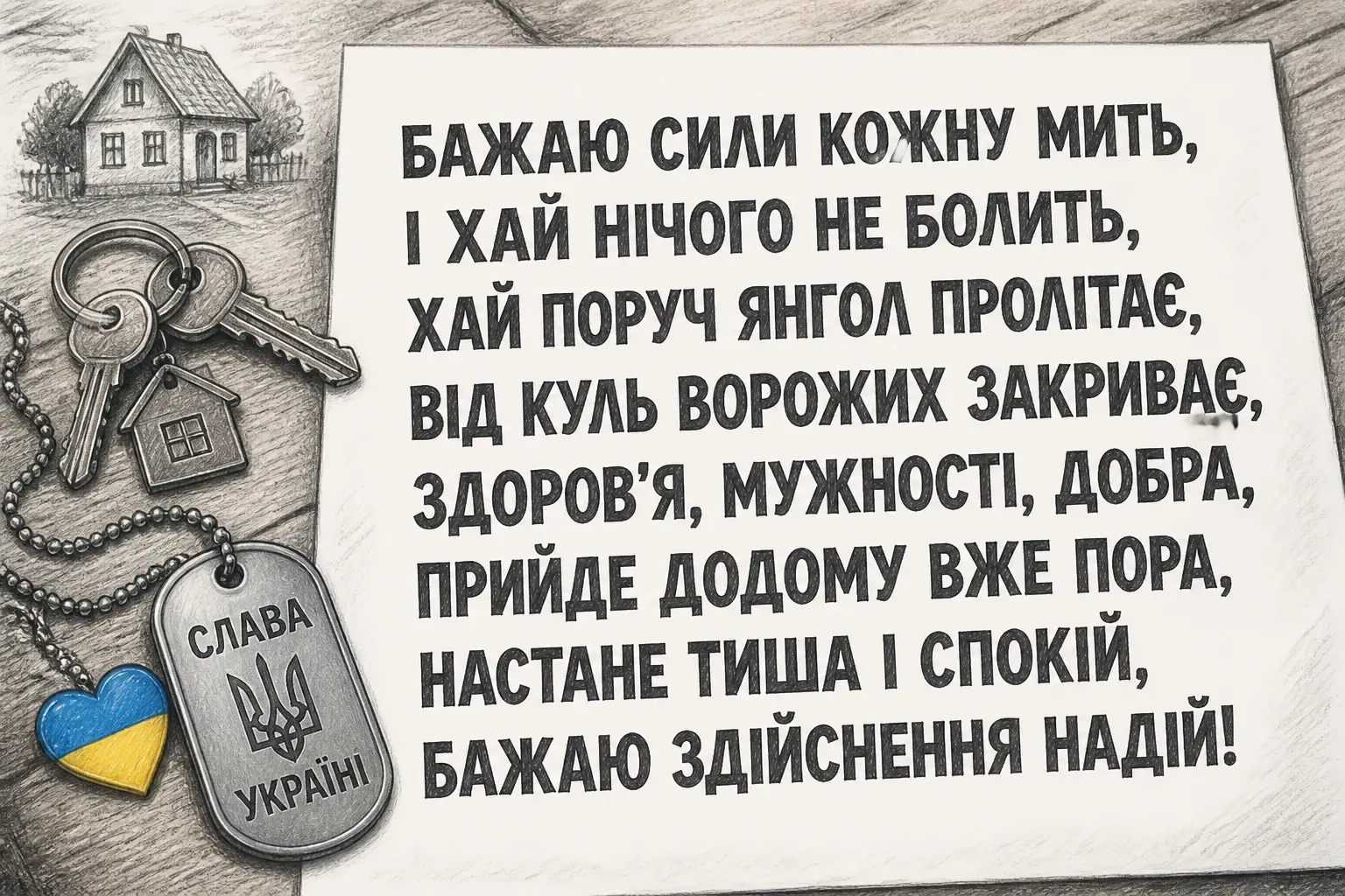 привітання з днем народження військового своїми словами