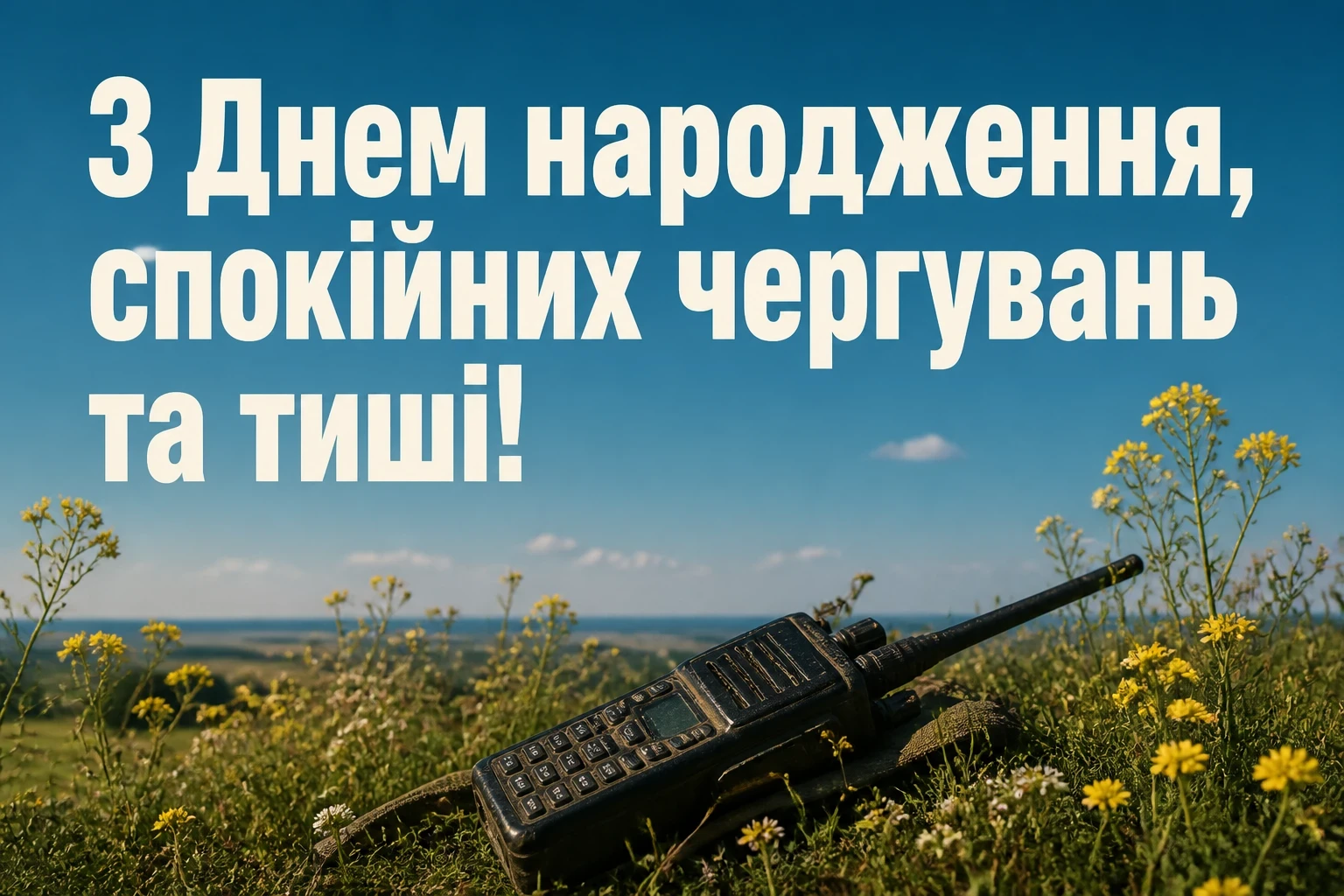 привітання з днем народження військового своїми словами