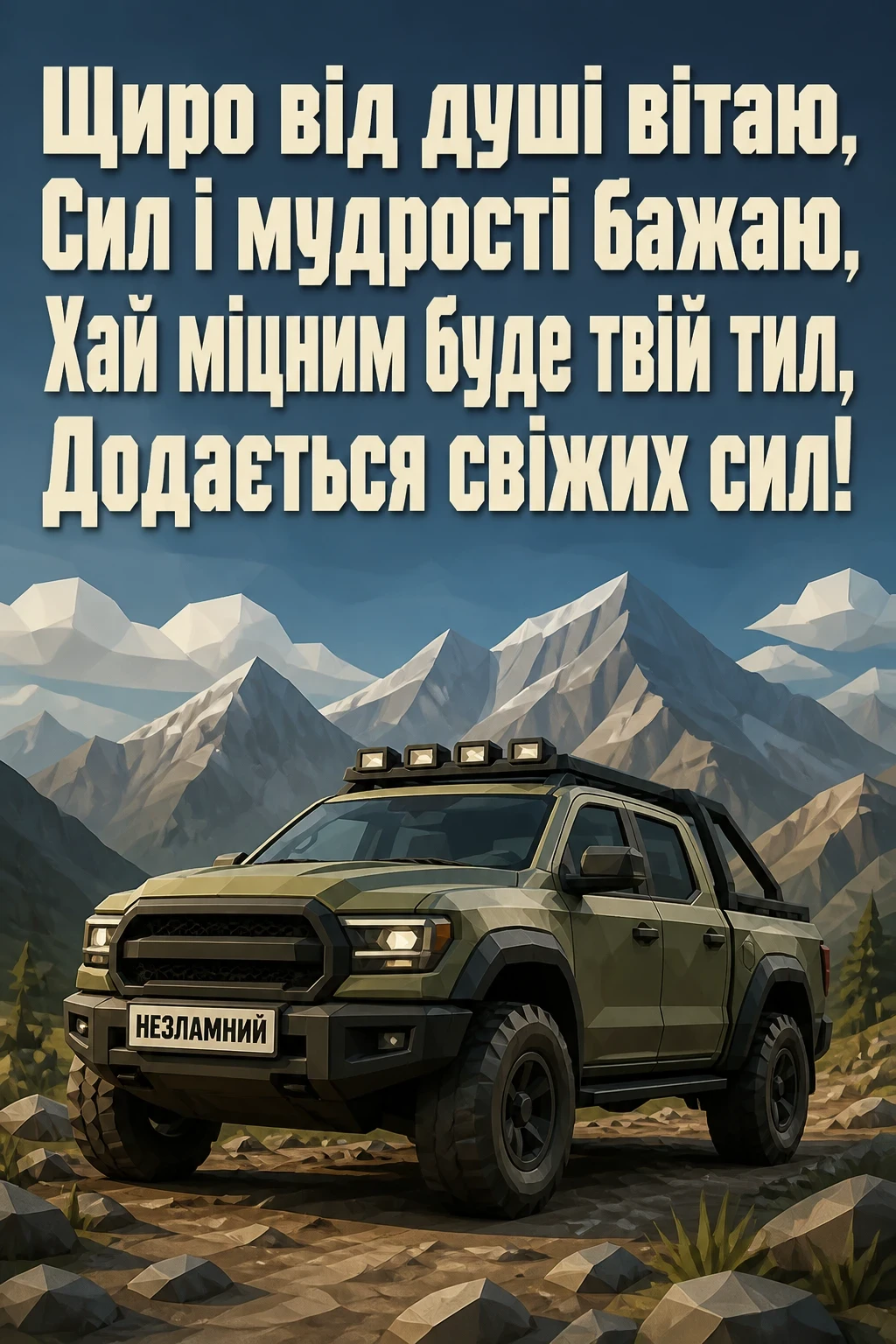 привітання з днем народження військового своїми словами