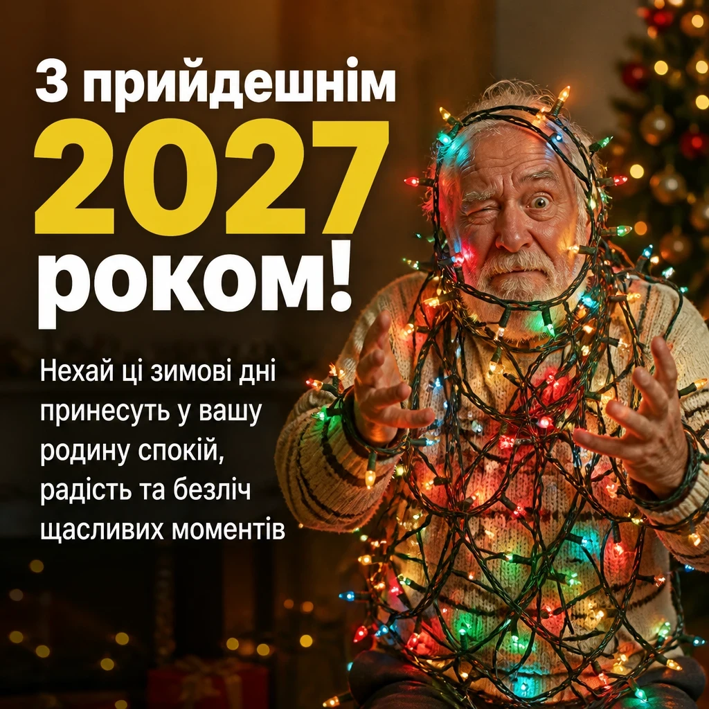 привітання з прийдешнім новим роком 2025