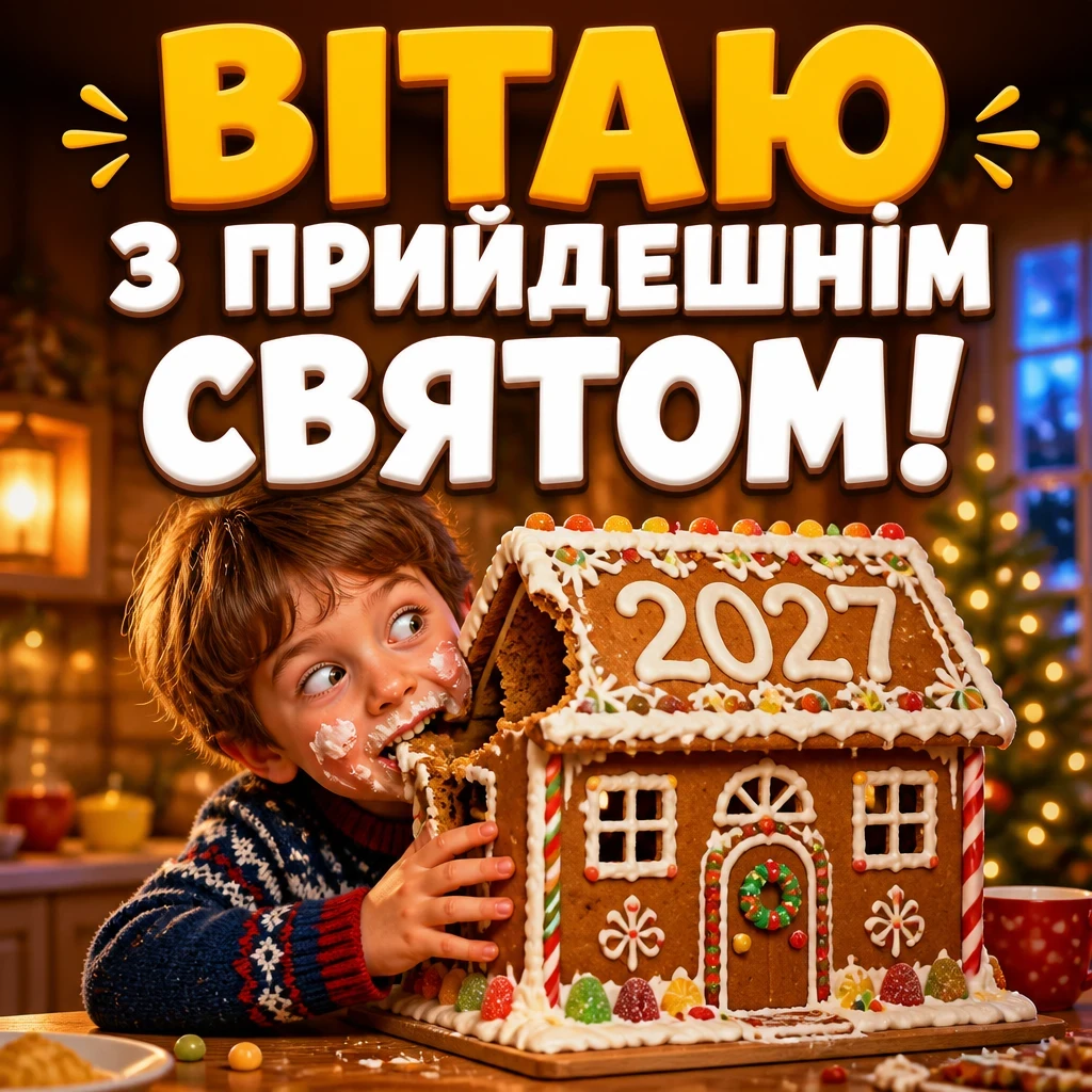 привітання з прийдешнім новим роком 2025
