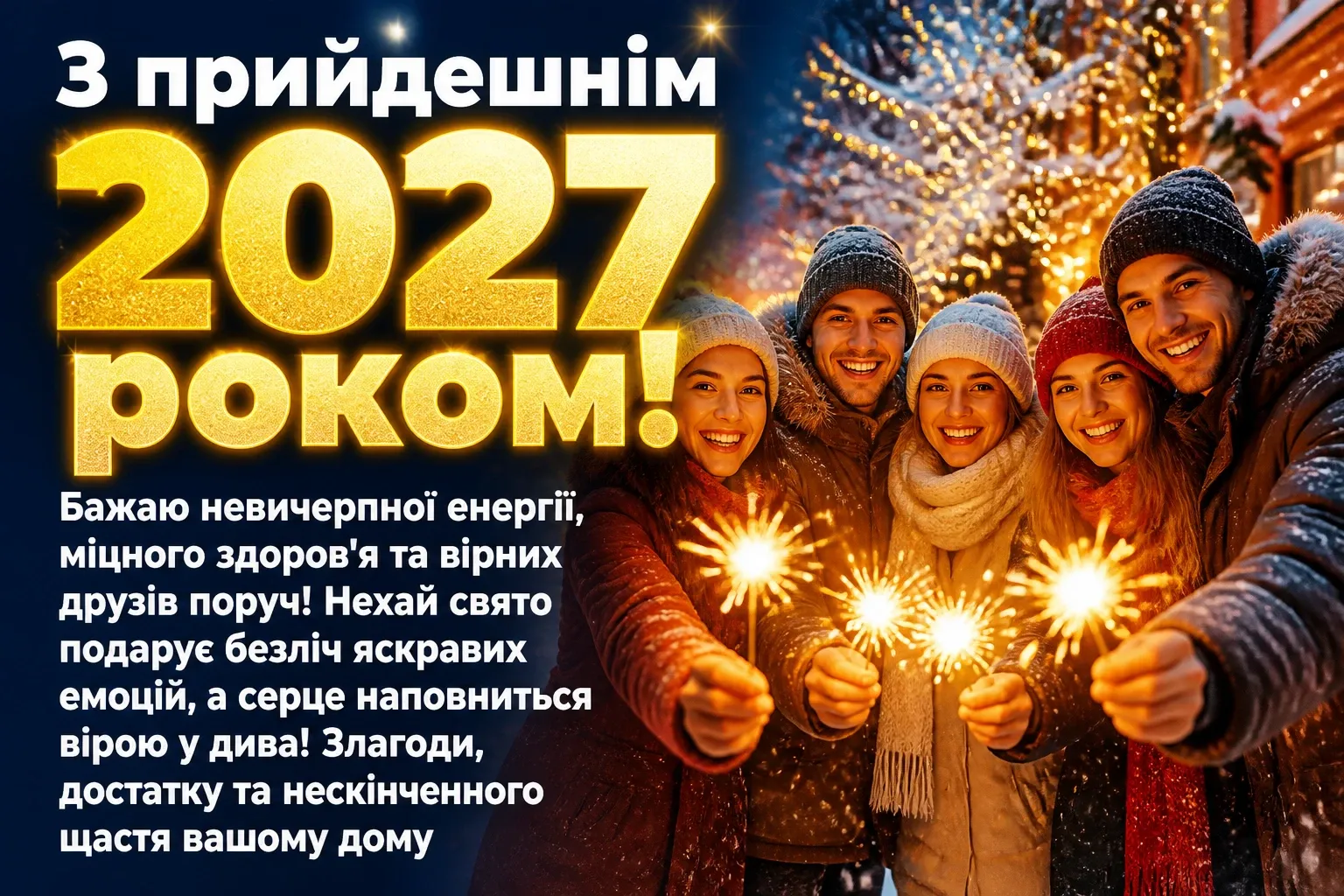 привітання з прийдешнім новим роком 2025