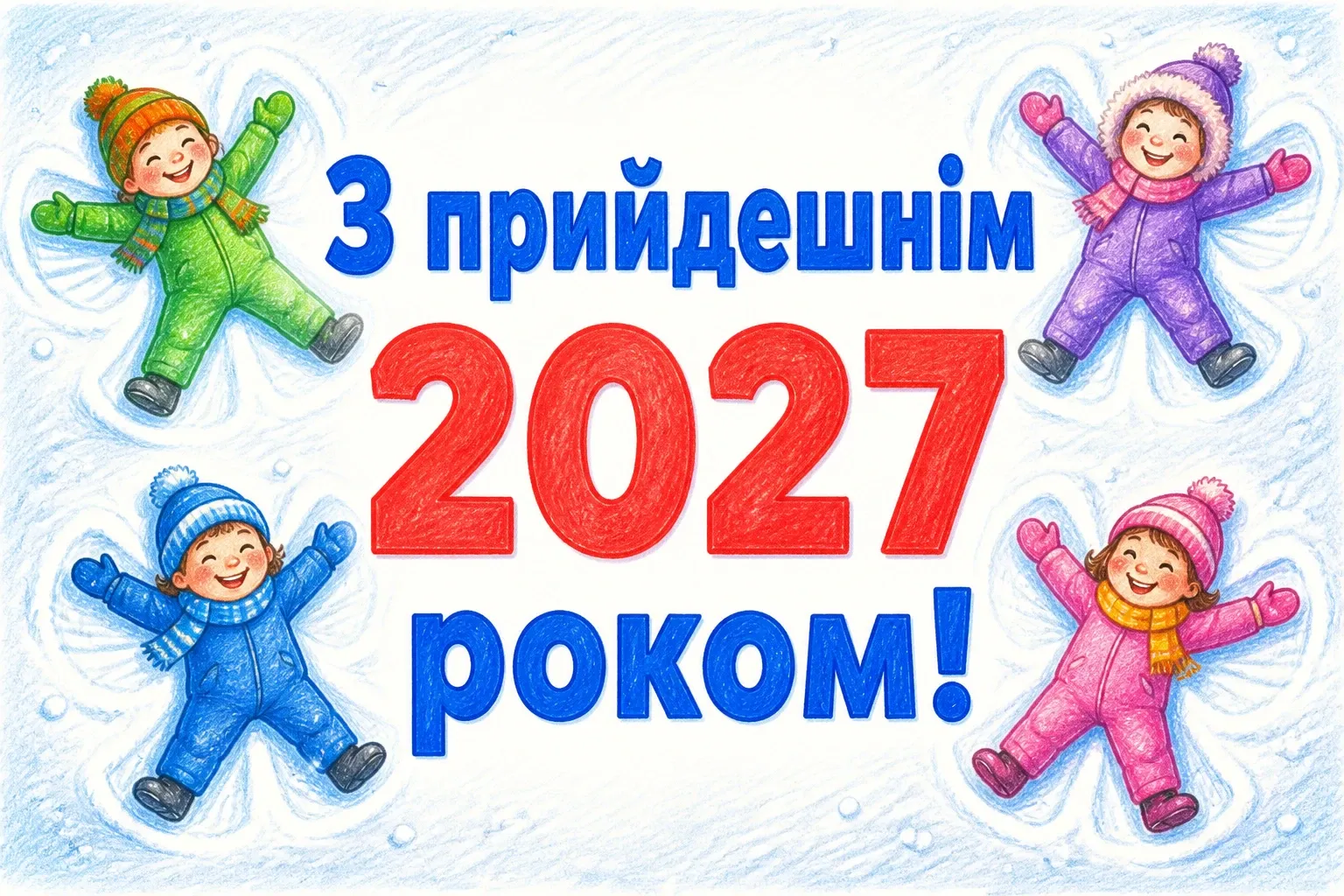 привітання з прийдешнім новим роком 2025