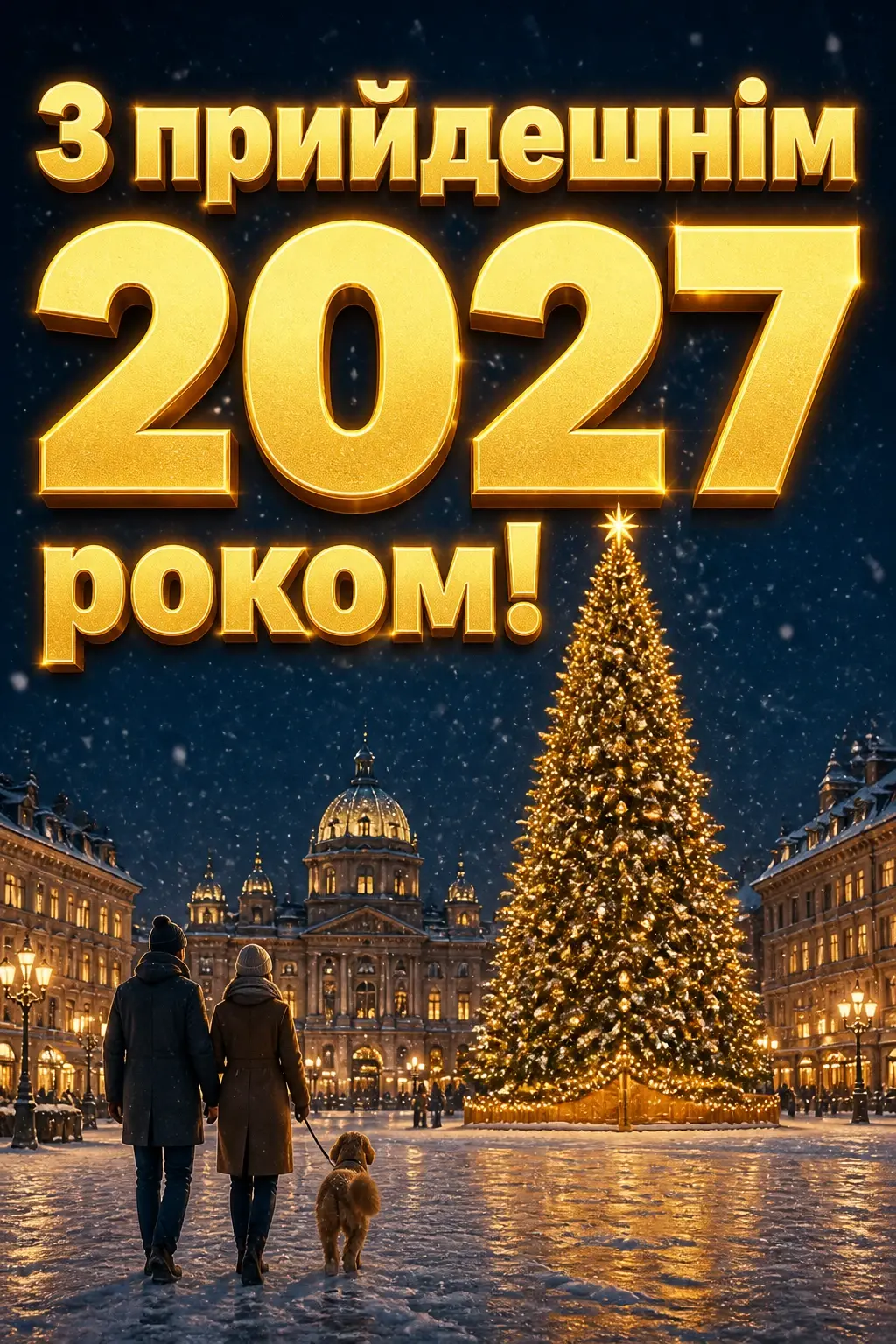 привітання з прийдешнім новим роком 2025
