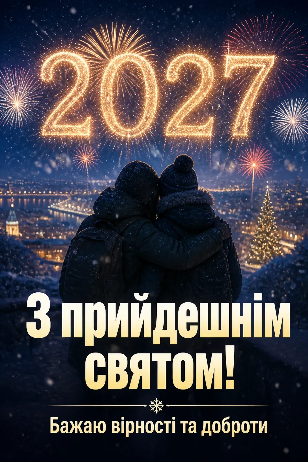 привітання з прийдешнім новим роком 2025