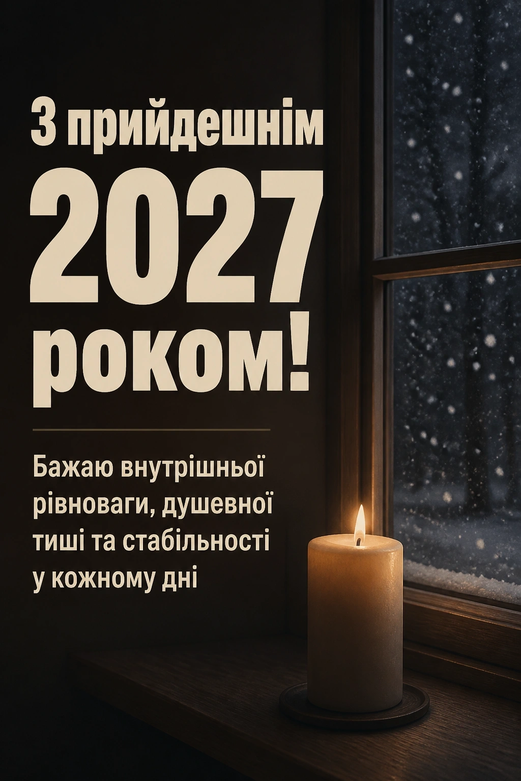 привітання з прийдешнім новим роком 2025