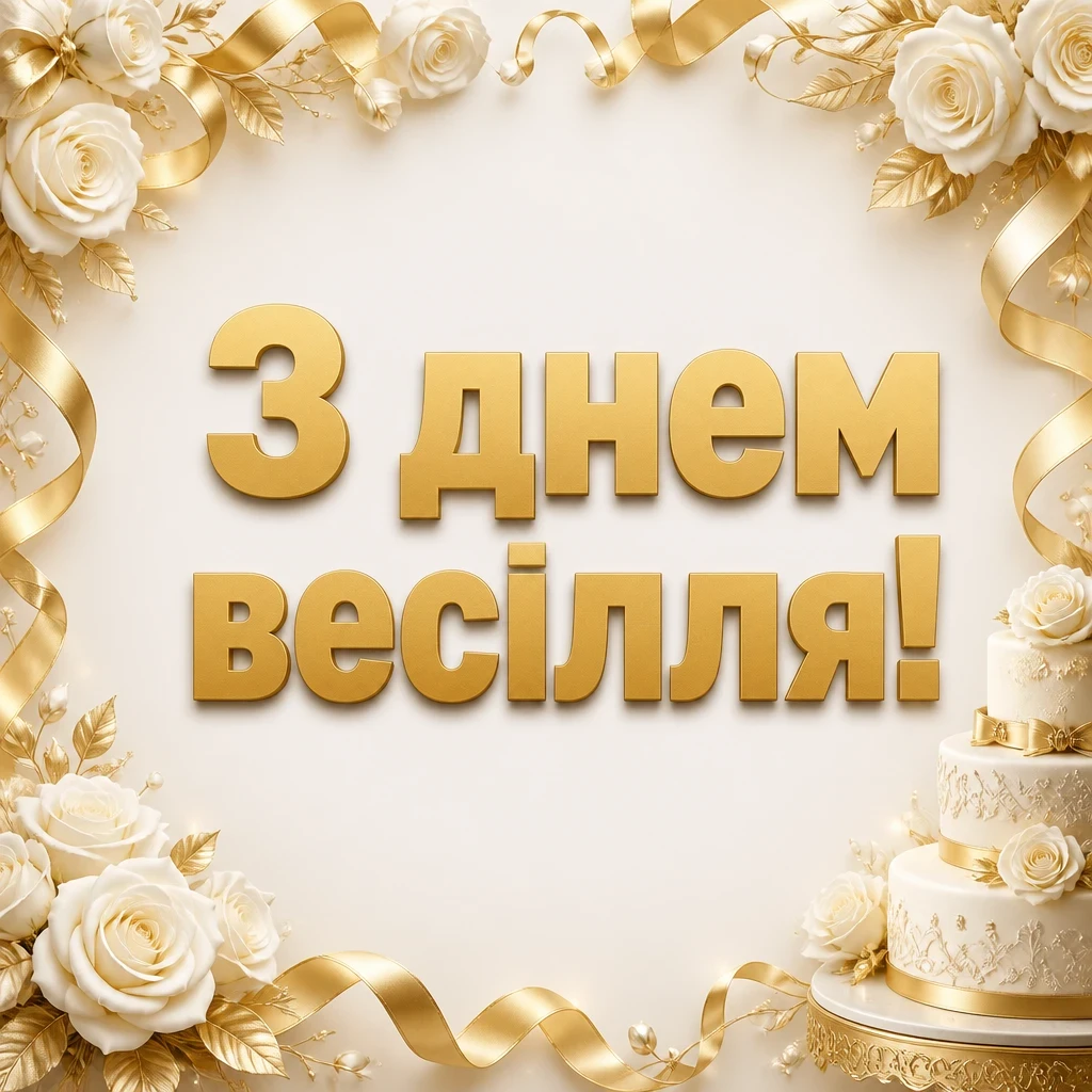 гарне привітання на весілля від мами своїми словами