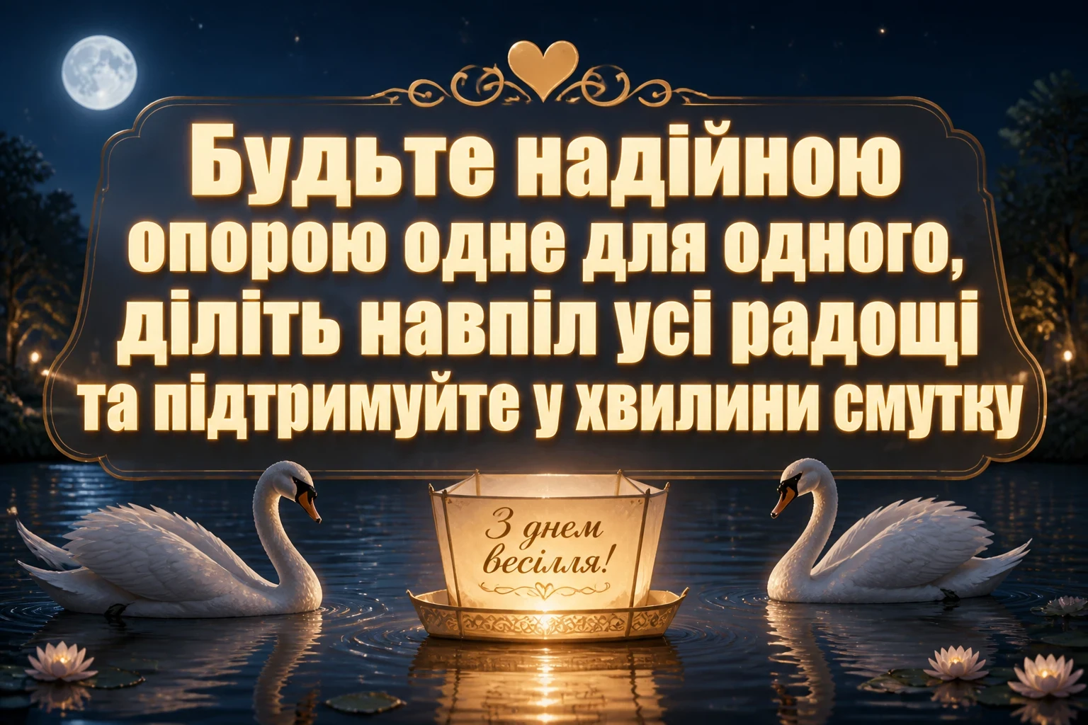 гарне привітання на весілля від мами своїми словами