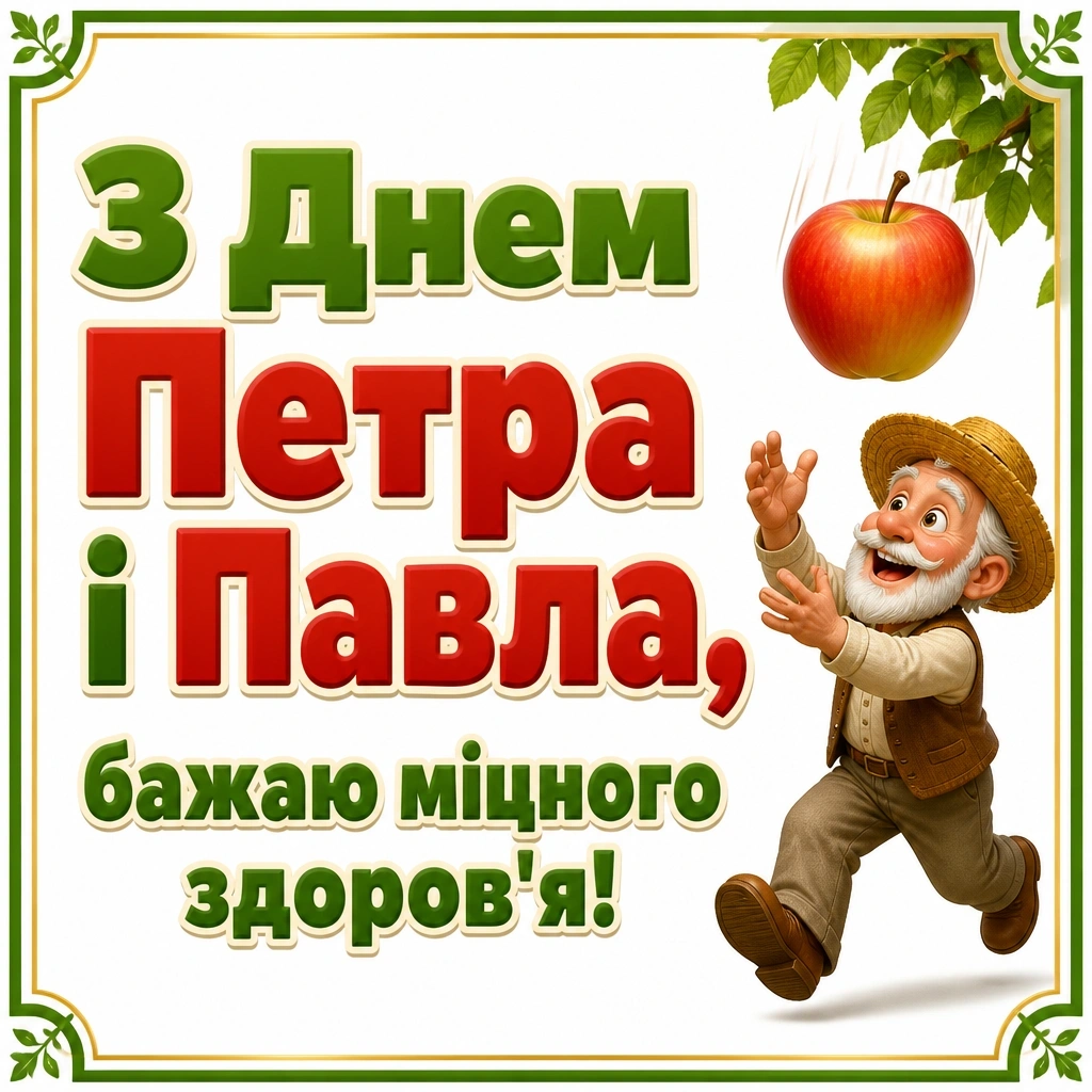 привітання з петром і павлом