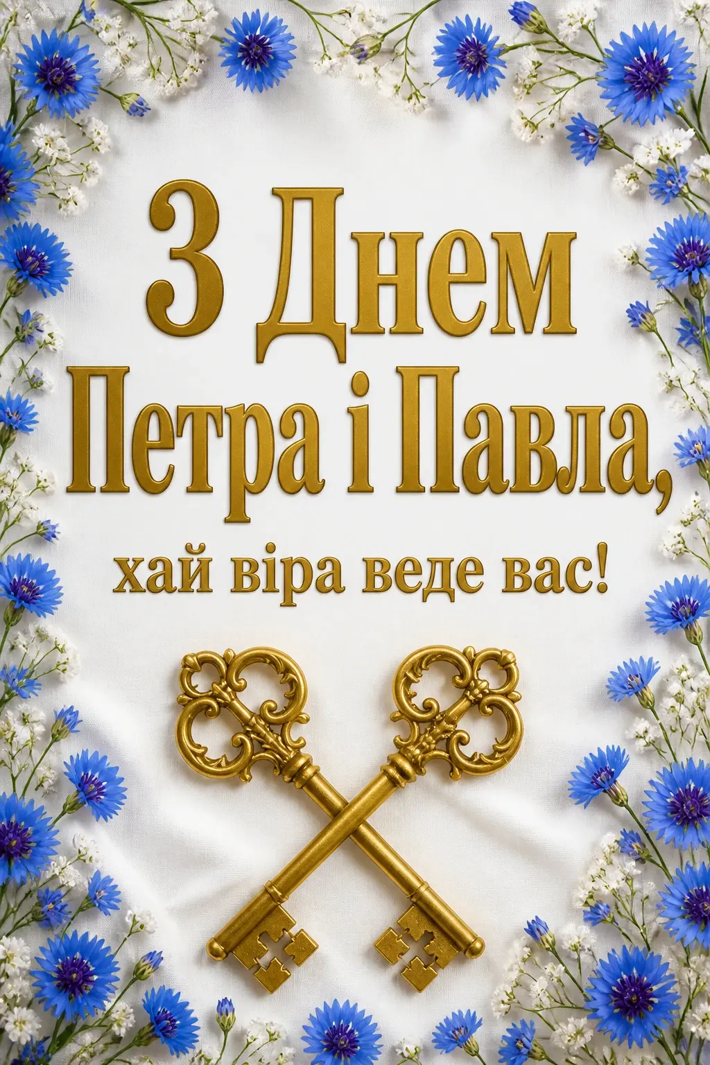 привітання з петром і павлом