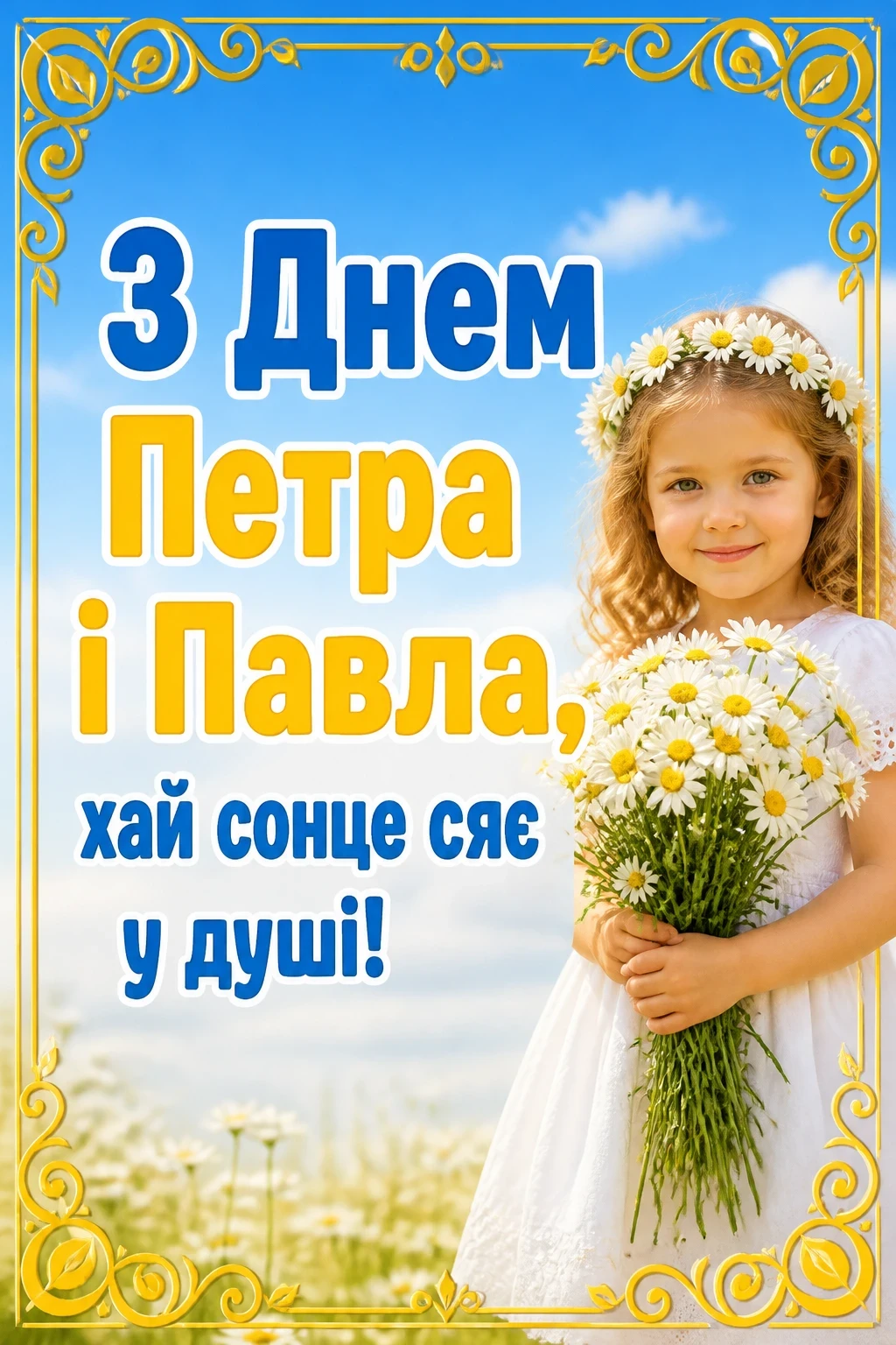 привітання з петром і павлом