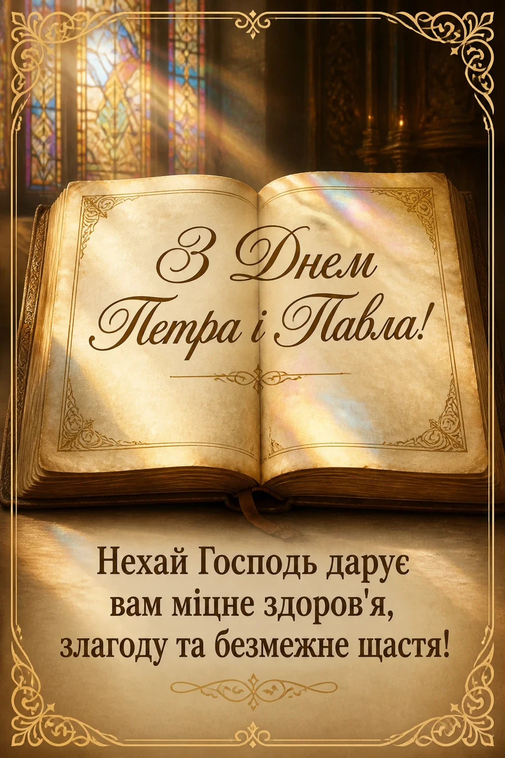 привітання з петром і павлом