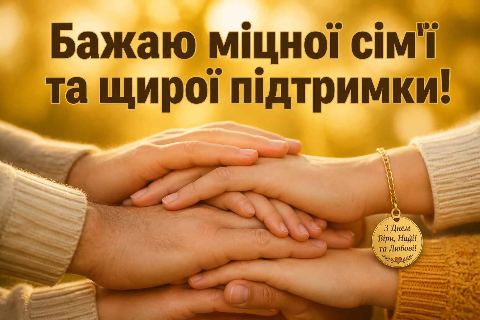 привітання з днем ангела віри надії любові