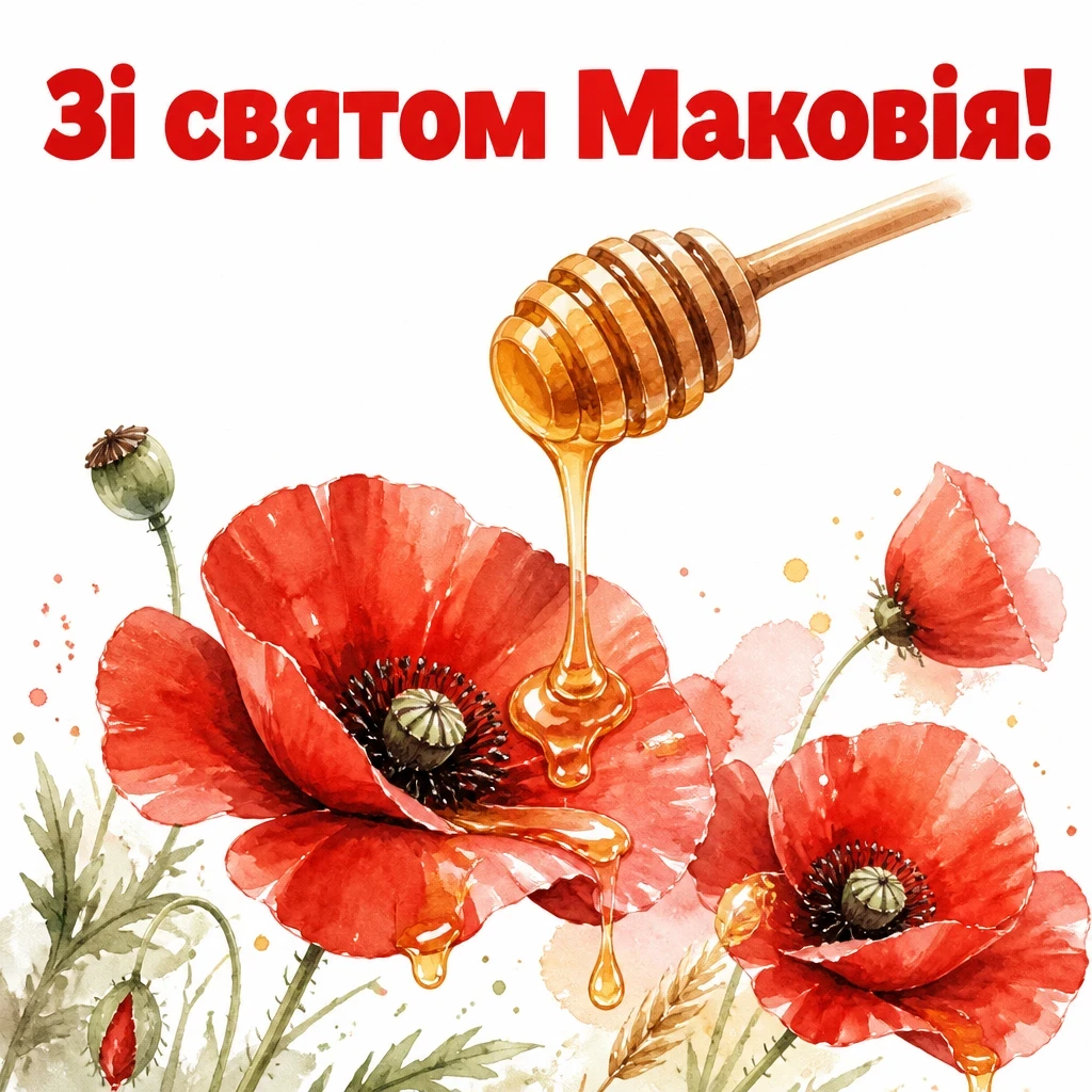 привітання з медовим спасом на українській мові