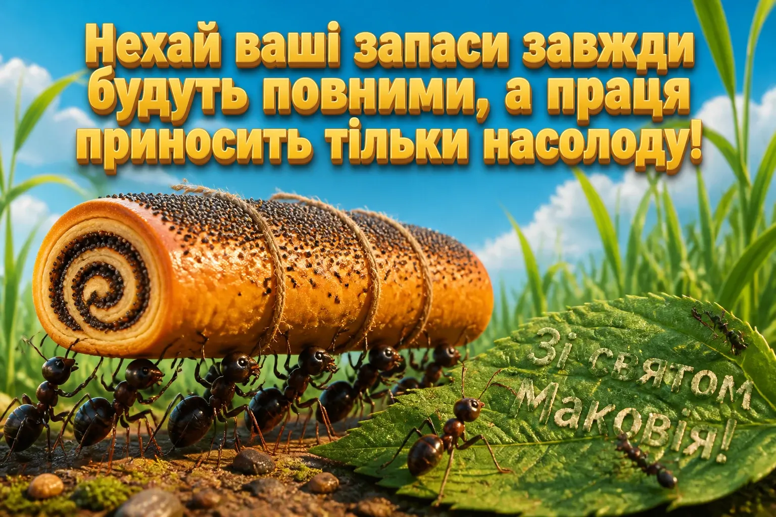привітання з медовим спасом на українській мові