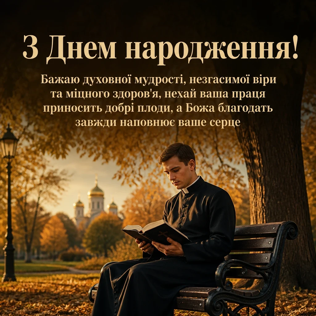 привітання священика з днем народження привітання священика з днем народження