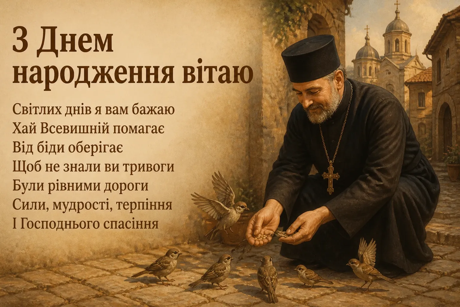 привітання священика з днем народження привітання священика з днем народження