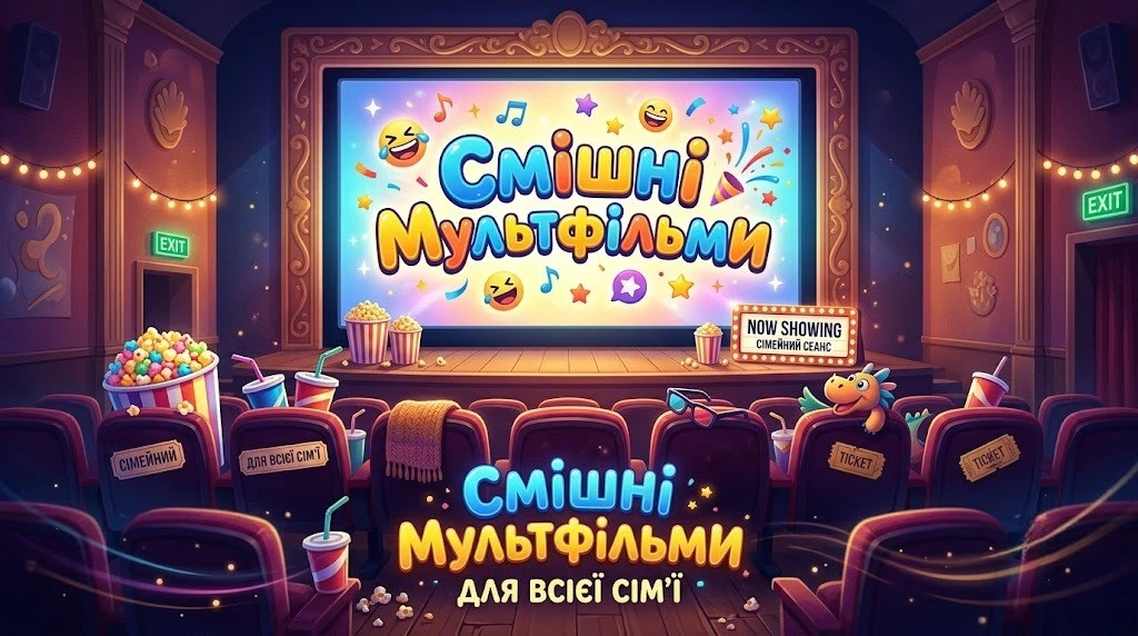 Смішні мультфільми для всієї сім’ї на будь-який вечір
