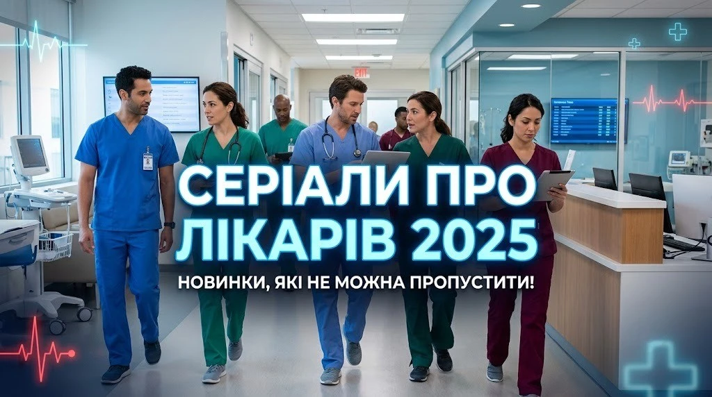 Переглянь серіали про лікарів 2021-2025 цього вечора